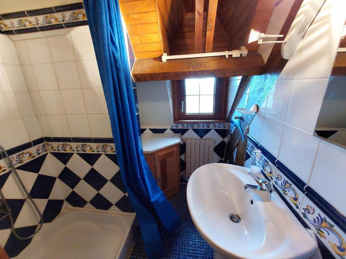 הוילה Saint-Pol-de-Léon Breton Granite Stone House With Fantastic Sea Views מראה חיצוני תמונה