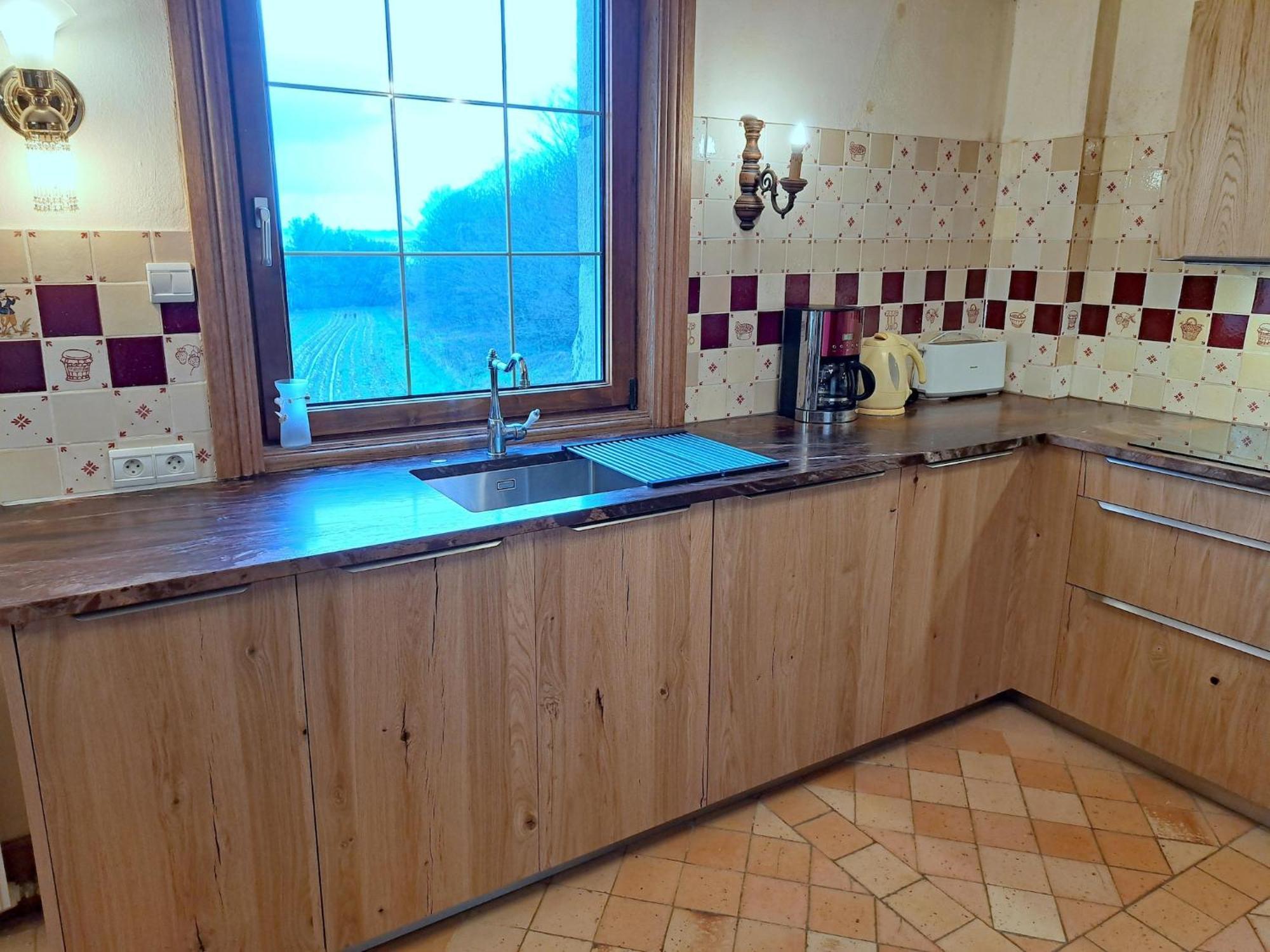 הוילה Saint-Pol-de-Léon Breton Granite Stone House With Fantastic Sea Views מראה חיצוני תמונה
